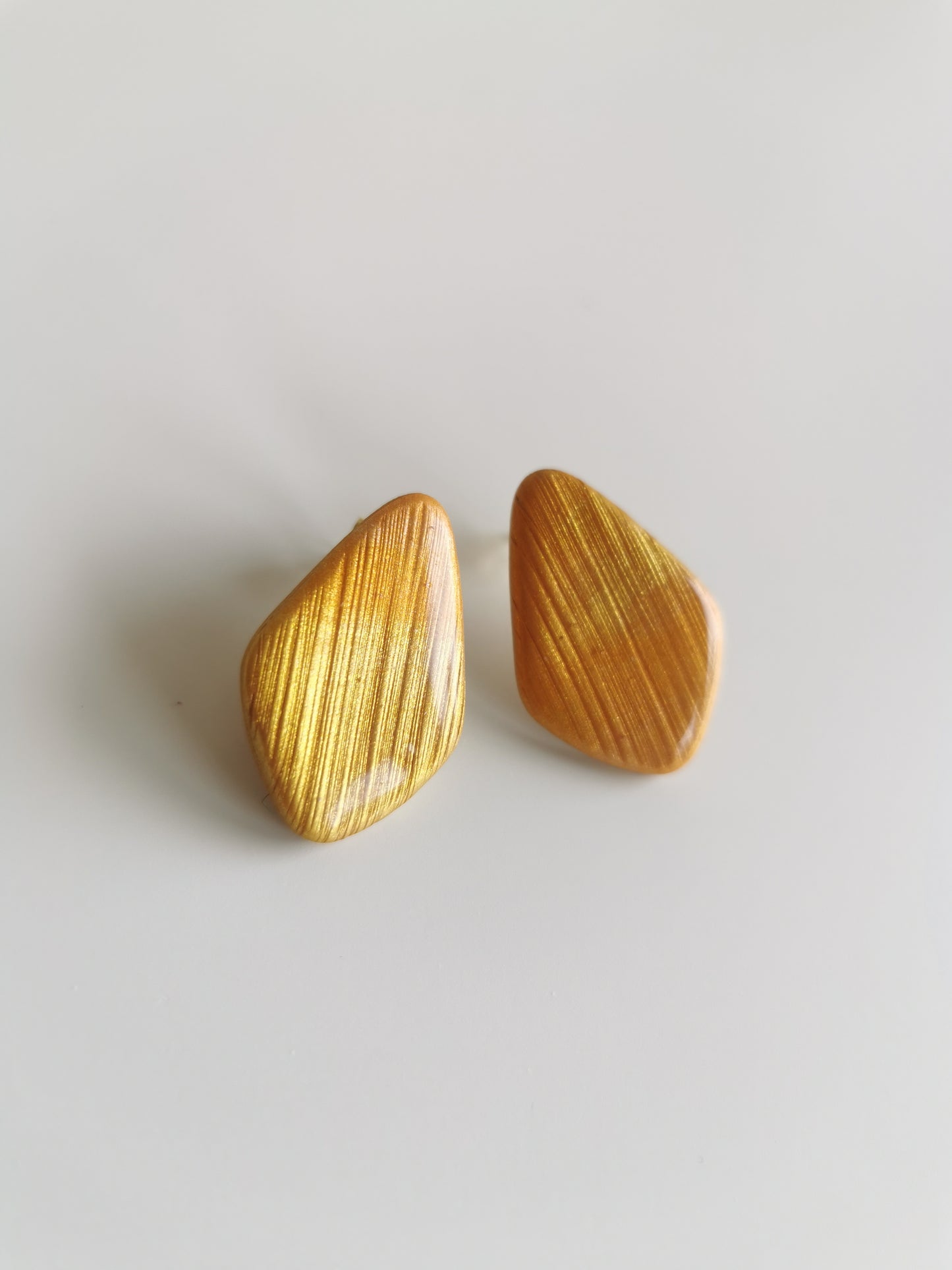Boucle d'oreille Lupe Orange