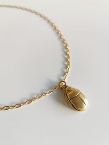 Collier Scarab