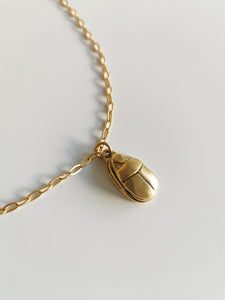 Collier Scarab
