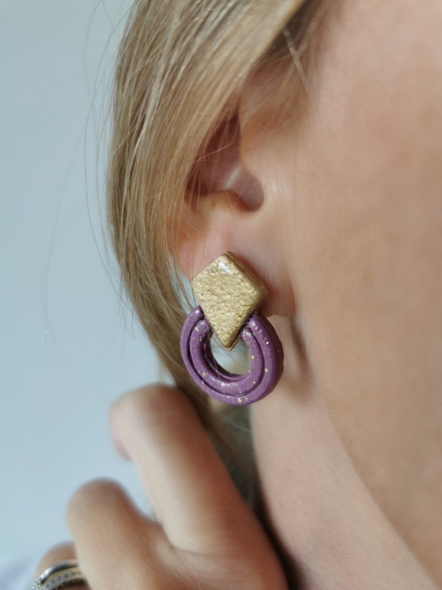 Boucle d'oreille Muni