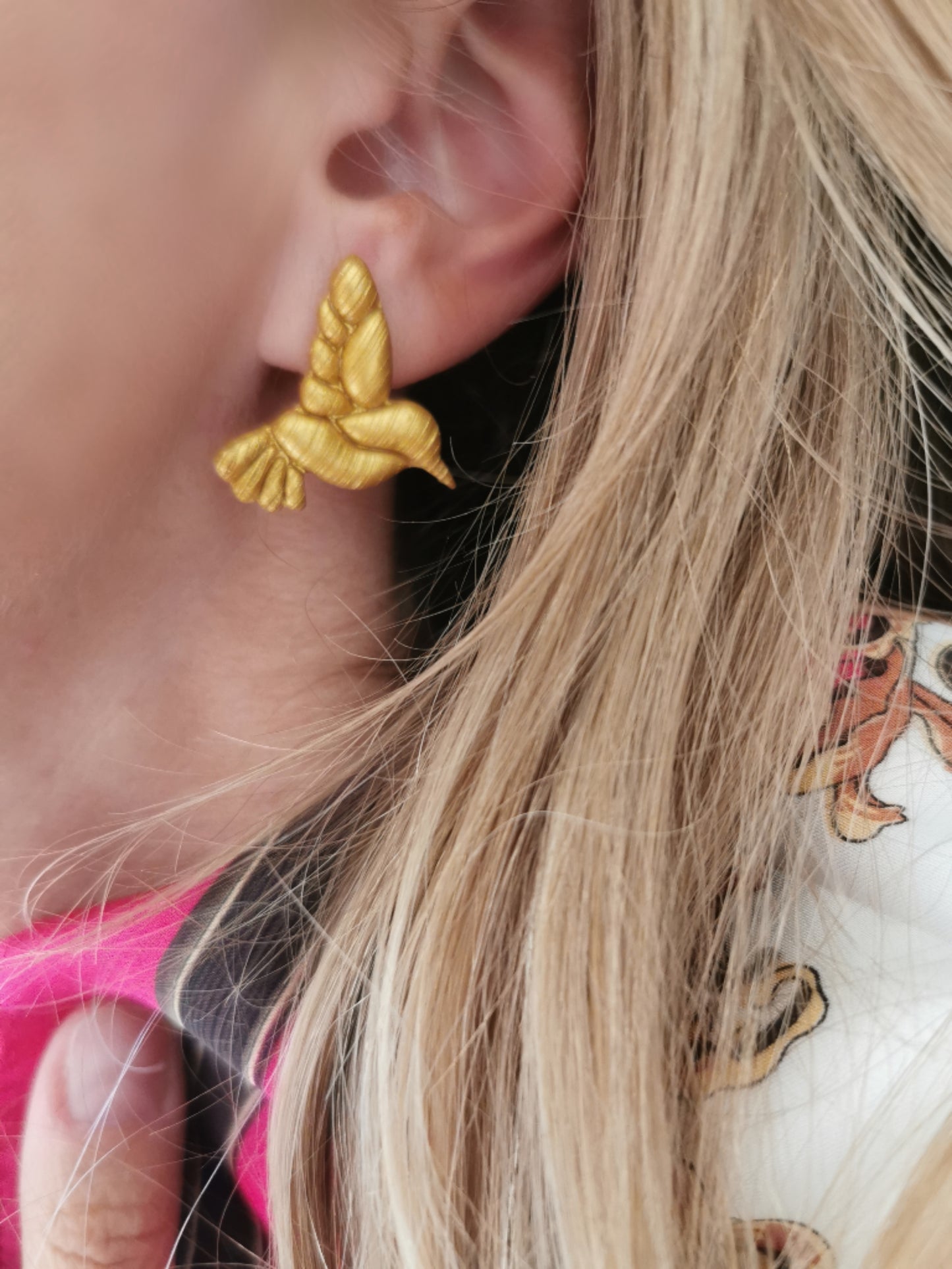 Boucle d'oreille Colibrí