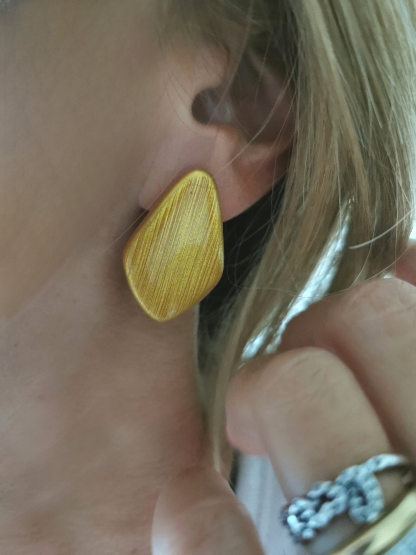 Boucle d'oreille Lupe Or