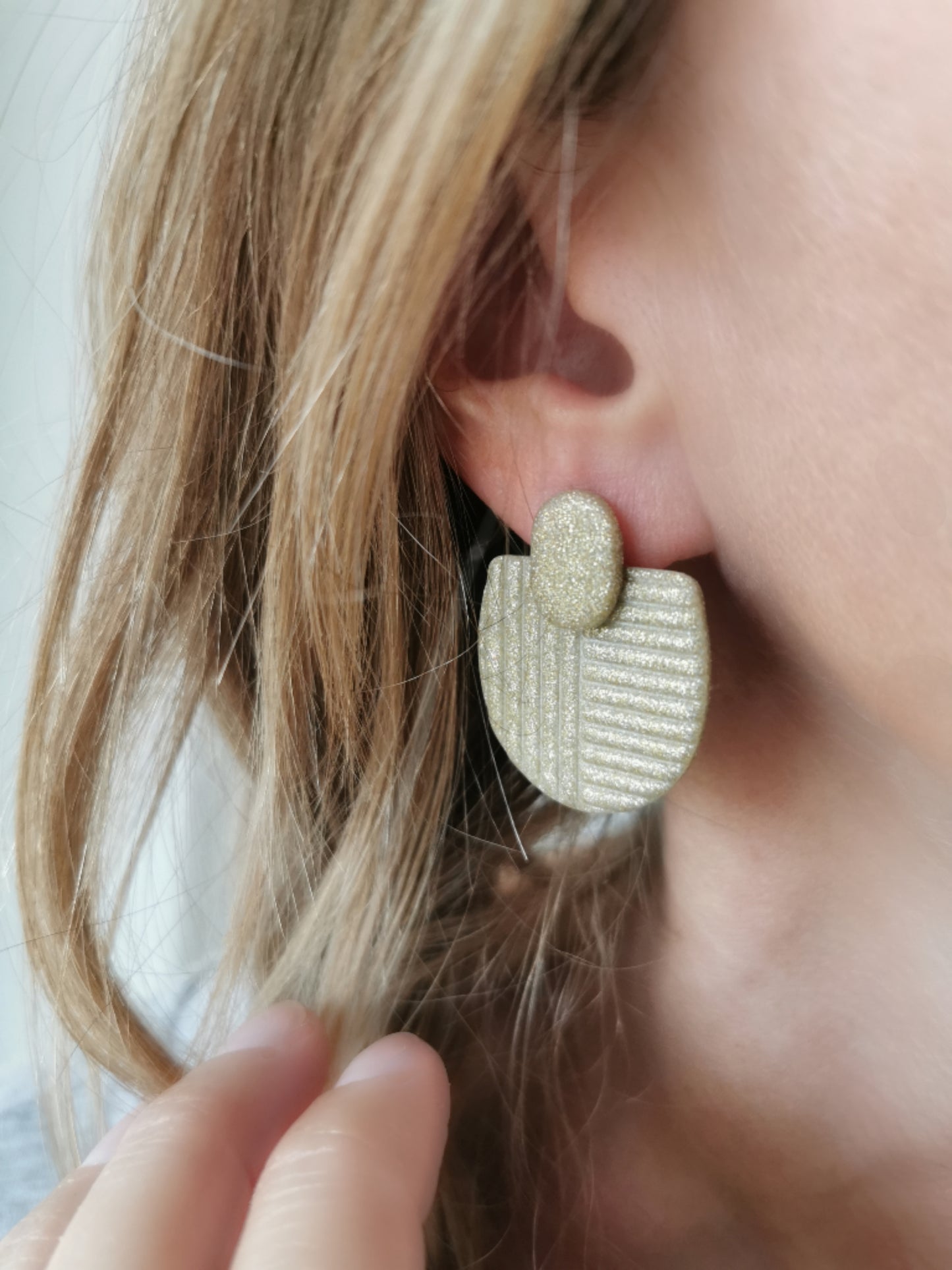 Boucle d'oreille Mavi Or