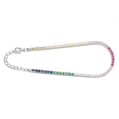 BRACELET ZIRCONIUM RAINBOW