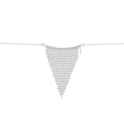 COLLIER CHAÎNE DIAMANTÉE