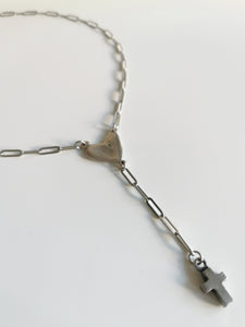 Collier Rosary Argent