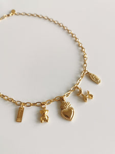 Collier Multi charms