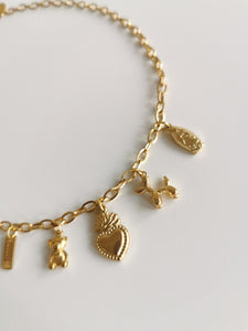 Collier Multi charms