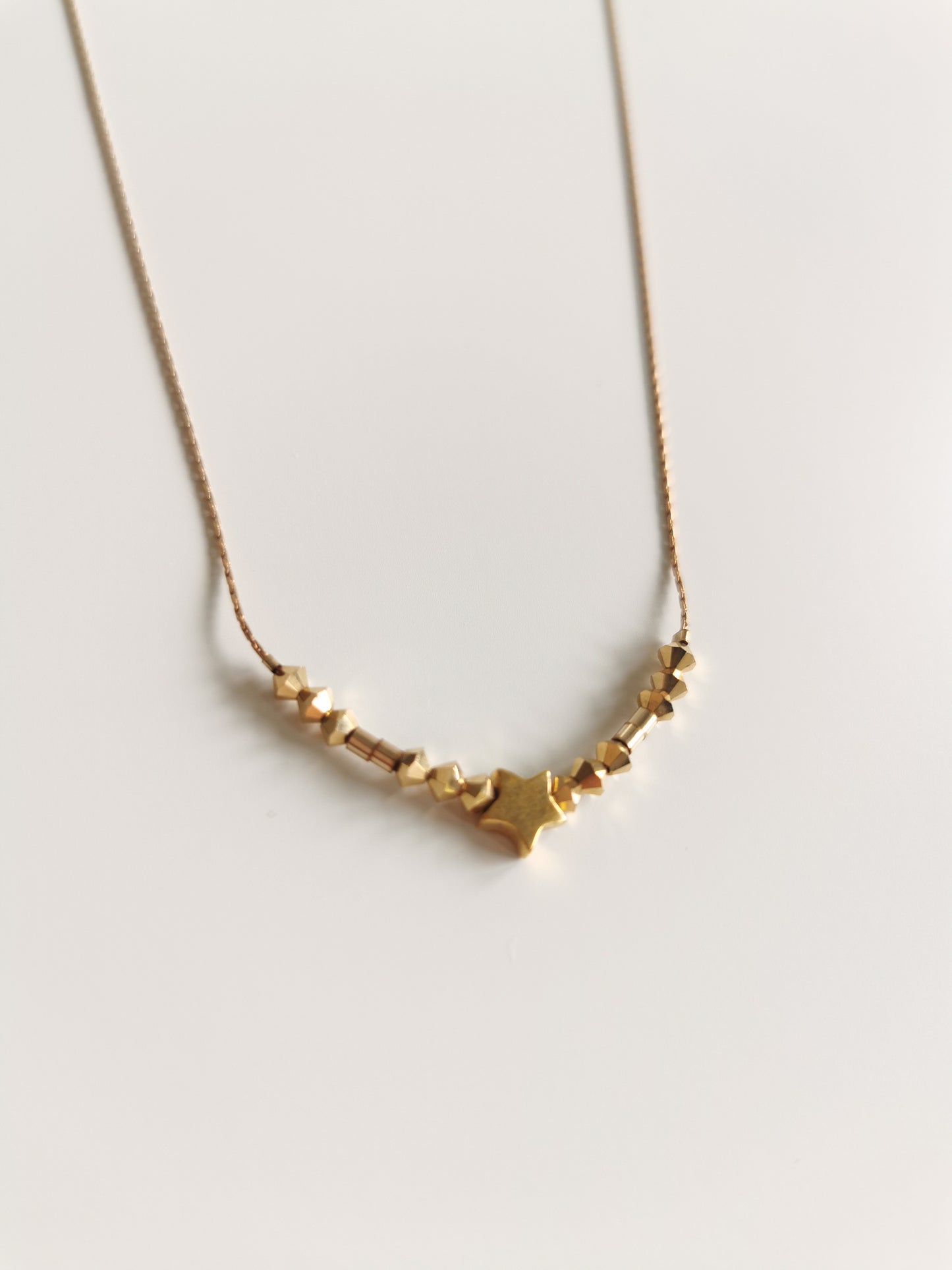 COLLIER STAR GOLD (14k GF)