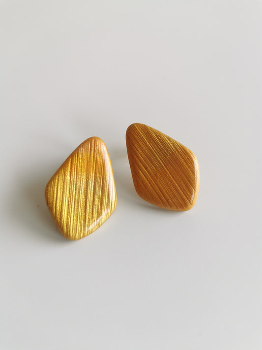 Boucle d'oreille Lupe Orange