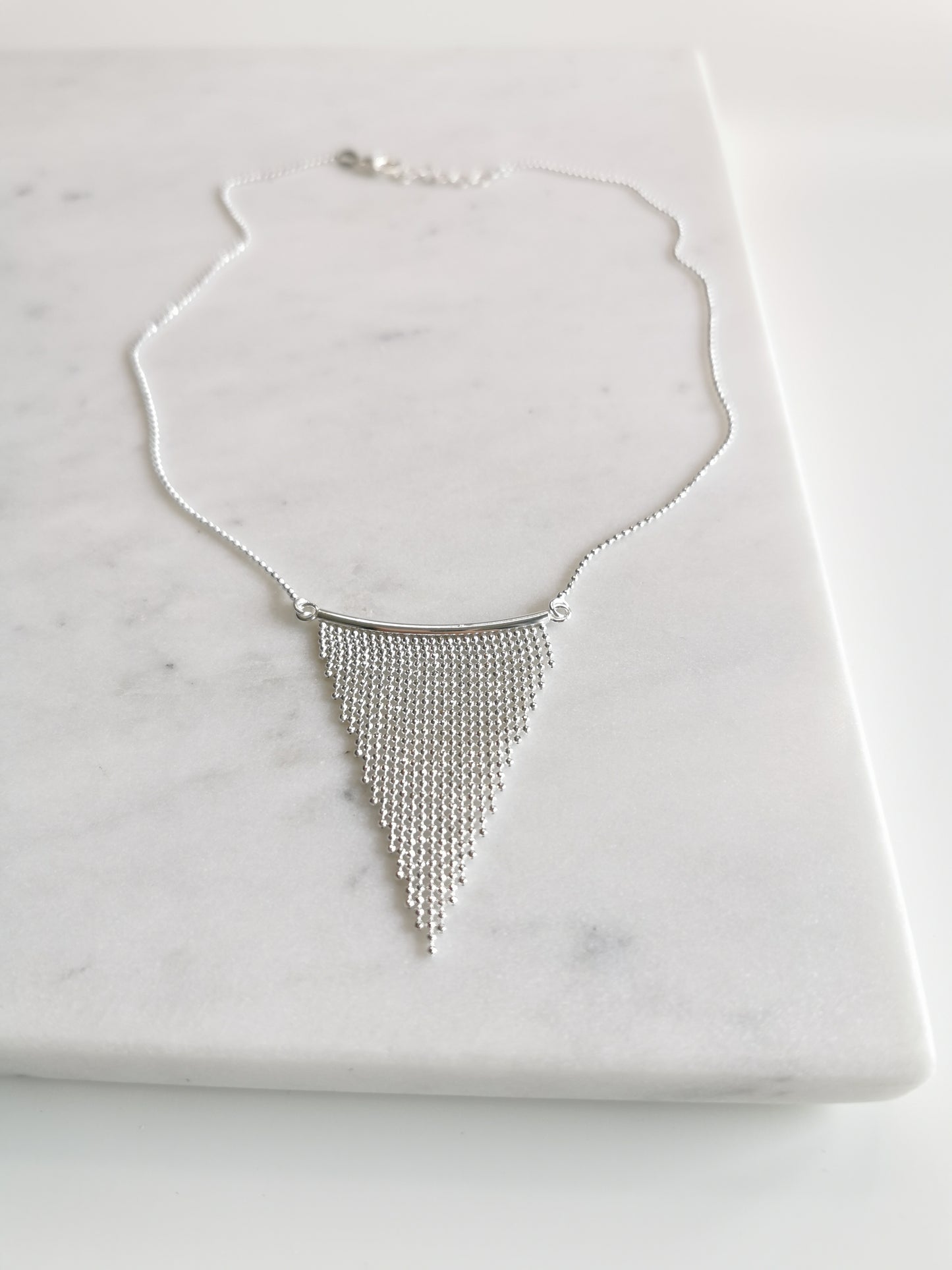 COLLIER CHAÎNE DIAMANTÉE