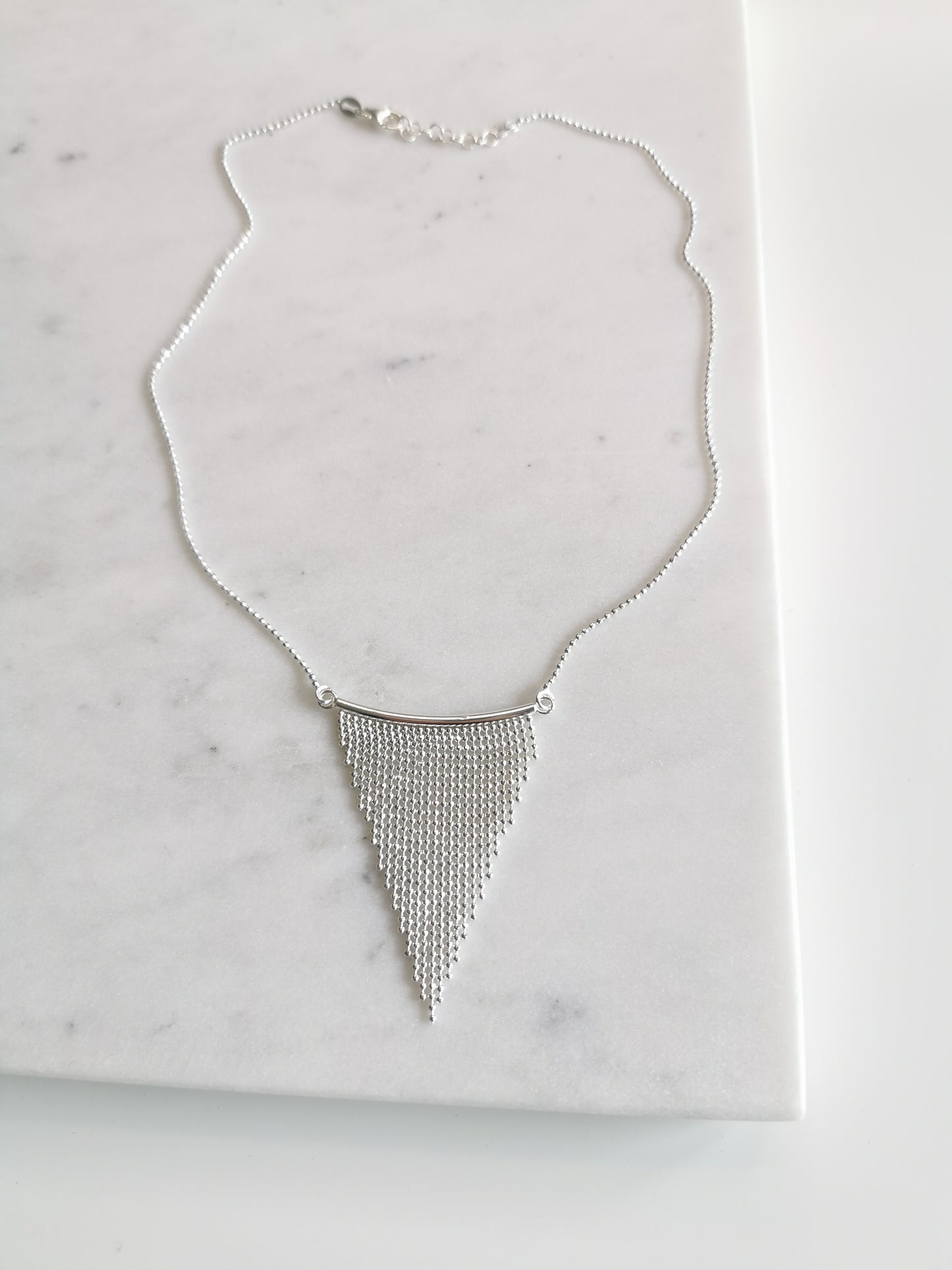 COLLIER CHAÎNE DIAMANTÉE