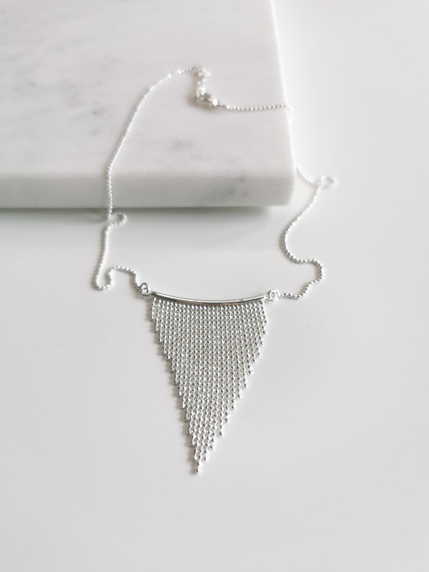 COLLIER CHAÎNE DIAMANTÉE