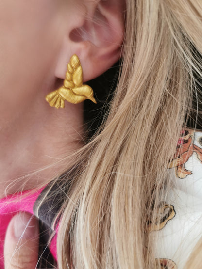 Boucle d'oreille Colibrí