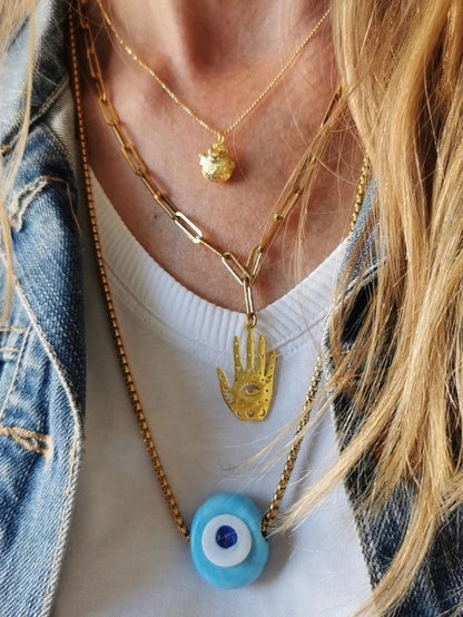 COLLIER LUCKY CAT
