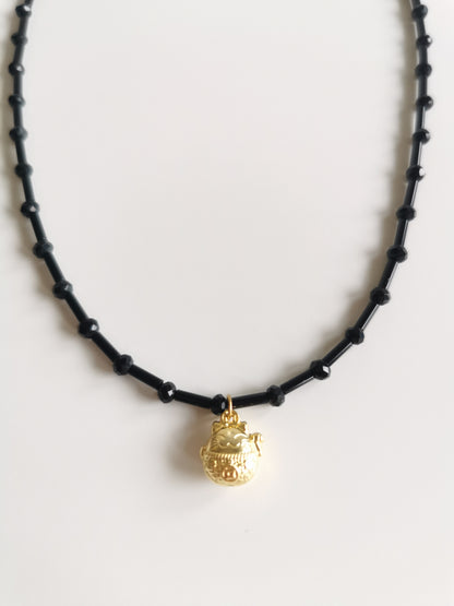 COLLIER LUCKY CAT